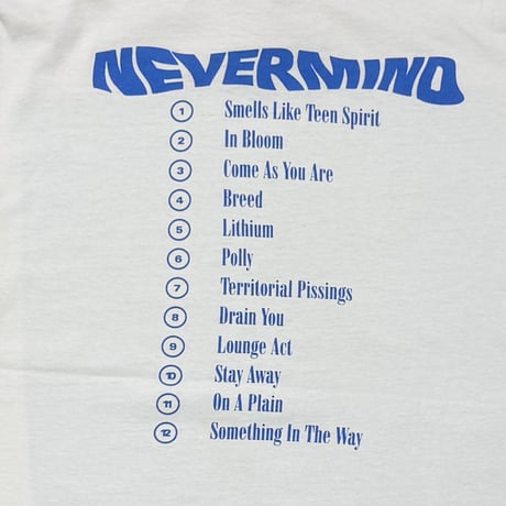 NIRVANA NEVERMIND GIANT BY TEEJAYS XL 2206