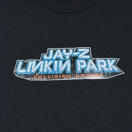 LINKIN PARK JAY-Z COLLISION COURSE BLACK HANES XL 0745