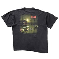 Budweiser ...BUD WEIS... ER .. 3FROGS BLACK STANLEY DESANTIS XL 4176