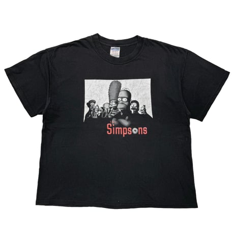 THE SIMPSONS SOPRANOS PARODY BLACK GILDAN XL 1852