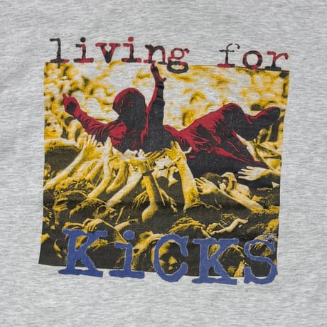 DR MARTEN 90S COMPANY PROMO LIVING FOR KICKS FITS XL ASH GREY 0979