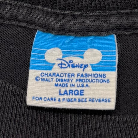 DISNEY VINTAGE CLASSIC MICKEY BLACK LARGE 0337