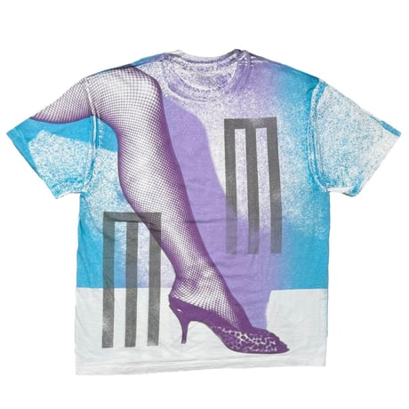 MADONNA GRADATION OVP BLUE/PURPLE HANES XL 3649