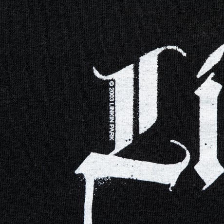 LINKIN PARK OLD ENGLISH LOGO M&O LARGE BLACK 1525