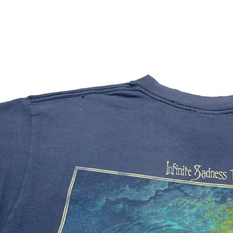 THE SMASHING PUMPKINS INFINITE SADNESS TOUR NAVY TULTEX LARGE 8684