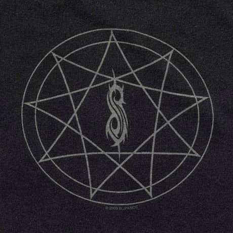 Slipknot 2003 PENTAGRAM FITS XL 0348