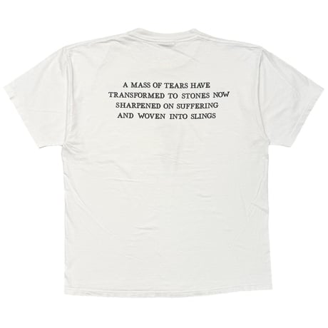 RAGE AGAINST THE MACHINE A MASS OF TEARS WHITE OPTIMA XL 1721