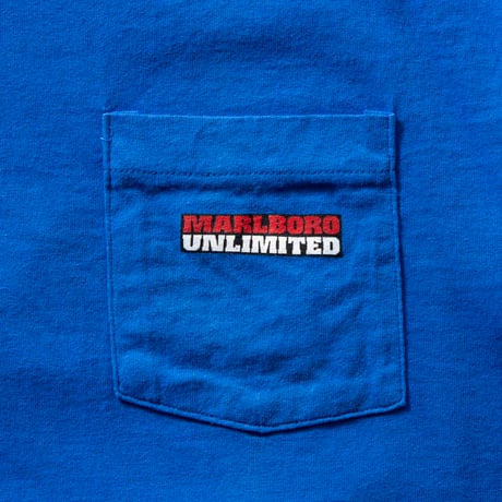 Marlboro COYOTE POCKET TEE BLUE OSFA FITS XL 1970