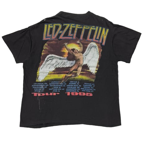 LED ZEPPELIN 1995 WORLD TOUR BOOTLEG SHORT HILLS XL 2577