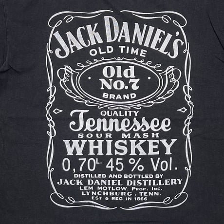 OLD&VINTAGE JACK DANIEL'S COMPANY PROMO DOUBLE SIDE FITS LARGE 9544