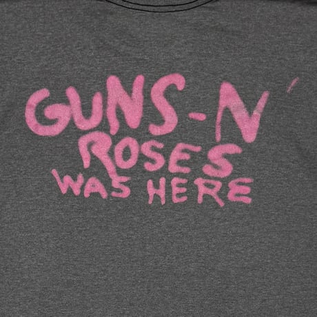 GUNS N' ROSES WAS HERE PISTOL EMBLEM 1987 LARGE 1727