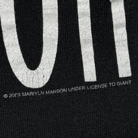 MARILYN MANSON GROTESK BURLESK PACIFIC SPORTS LARGE 1883