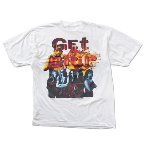 AEROSMITH 1993 GET A GRIP WHITE XL 6870