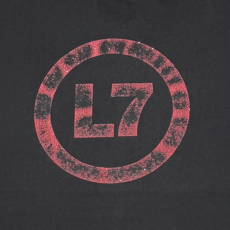 L7 CIRCLE LOGO US TOUR 1997 TULTEX XL 0406