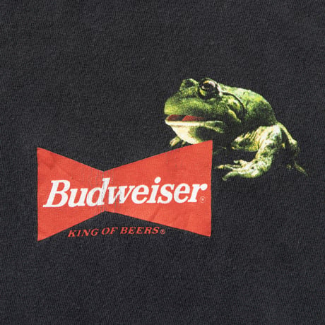 Budweiser ...BUD WEIS... ER .. 3FROGS BLACK STANLEY DESANTIS XL 4176