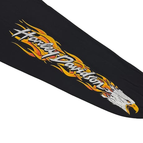 HARLEY DAVIDSON ESTABLISHED 1903 FLAMING EAGLE LS HANES XL 7626