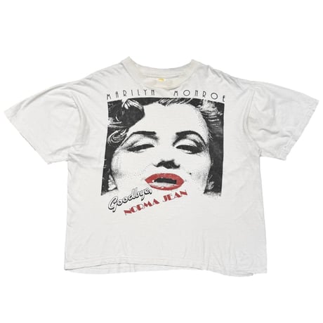 MARILYN MONROE FACE GOODBYE NORMA JEAN WHITE XL 1019