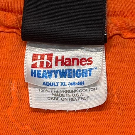 HARLEY DAVIDSON THUNDER & LIGHTNING OVP ANGELS ORANGE HANES XL 0950
