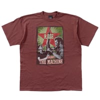 RAGE AGAINST THE MACHINE 2000 GUN STAR BURGUNDY GIANT FITS XXL 9338