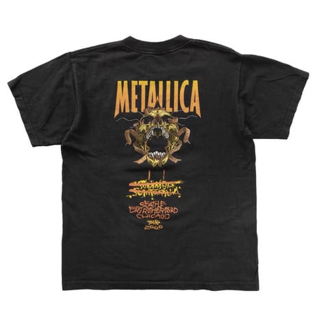 METALLICA PUSHEAD SEATTLE EAST RUTHERFOTD CHICAGO TOUR 2000 GIANT LARGE 1631