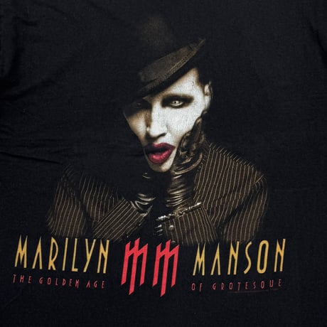 MARILYN MANSON GOLDEN AGE OF GROTESK 2003 FITS LARGE 1778