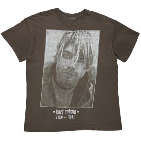 NIRVANA KURT COBAIN MEMORIAL SQUARE FACE BLACK FITS LARGE 7459