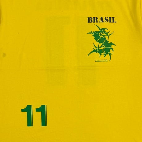 SEPULTURA 1996 BRASIL SOCCER UNIFORME DESIGN FRUIT OF HE LOOM LARGE 5157