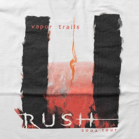 RUSH VAPOR TRAILS 2002 TOUR WHITE GILDAN XL 0490