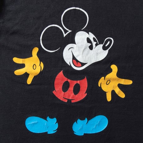 DISNEY VINTAGE CLASSIC MICKEY BLACK OS FITS XL 1804