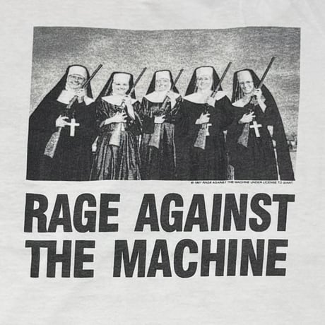 RAGE AGAINST THE MACHINE NUNS NAD GUNS GIANT FITS LARGE 1824