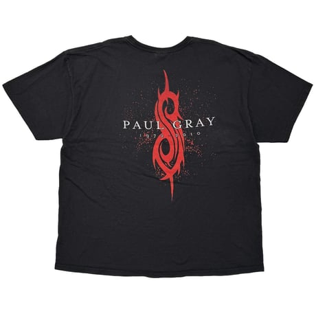 Slipknot 2010 PAUL GRAY MEMORIAL HANES XXL 0748