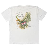 Marlboro LIZARD MAP POCKET TEE WHITE OSFA FITS XL 1592