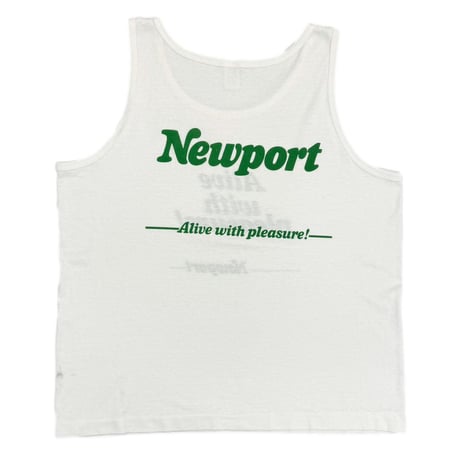 Newport ALIVE WITH TANKTOP WHITE LARGE 6887