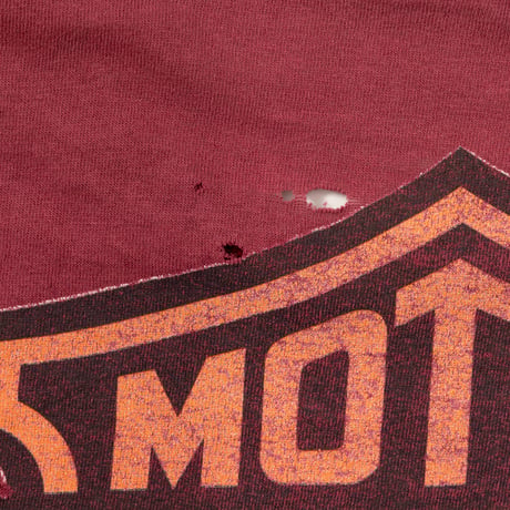 HARLEY DAVIDSON TASMANIAN DEVIL DON'T MESS WITH THE BEST BURGUNDY LARGE 2886