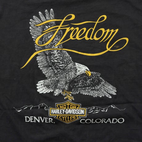 HARLEY DAVIDSON 	1984 FREEDOM 10YEAR DENVER COLORADO XL 9365