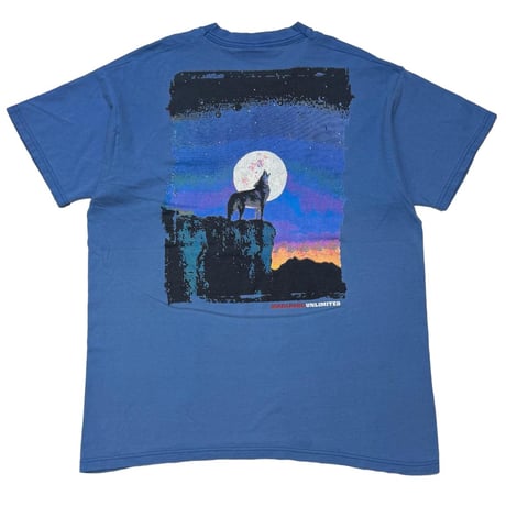 Marlboro COYOTE POCKET TEE BLUE FITS XL 1744