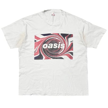 oasis UNION JACK BOX LOGO WHITE FRUIT OF THE LOOM XL 2392