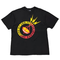U2 ZOO TV OUTSIDE BROADCAST TOUR BLACK HANES LARGE 1789