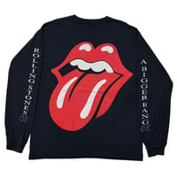 THE ROLLING STONES BIG TONGUE A BIGGER BANG TOUR LS FITS XL 7618
