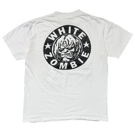 WHITE ZOMBIE BLACK SUNSHINE FREAKAZOID HEAVEN GRAPHIC WHITE GEM LARGE 5180