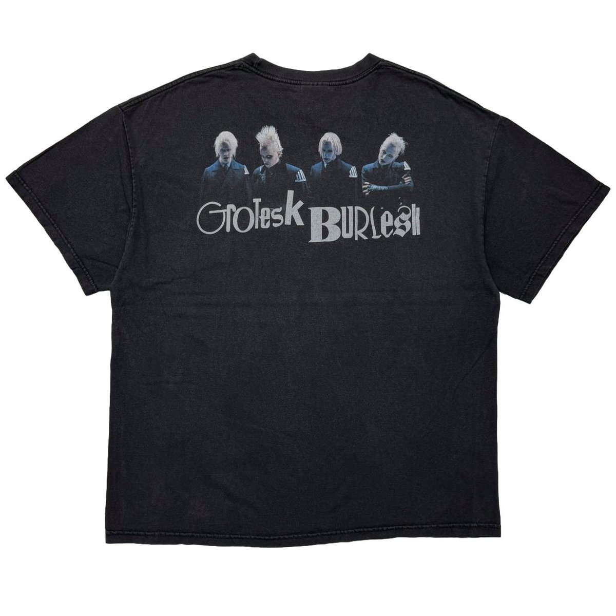 MARILYN MANSON GROTESK BURLESK Tシャツ フェード MARILYN MANSON GROTESK BURLESK TENNESSEERIVER X