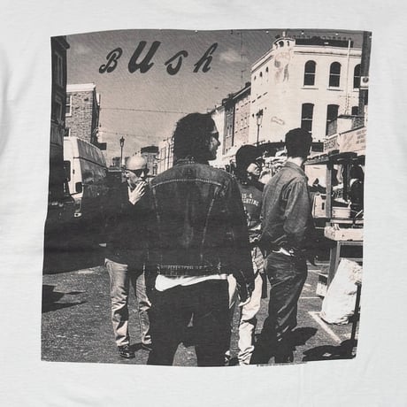BUSH PORTRAIT DOUBLE SIDE 1995 WHITE ACME XL 0972