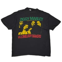 ZIGGY MARLEY AND THE MELODY MAKERS BOOTLEG BLACK FITS LARGE 0511