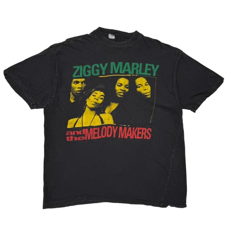ZIGGY MARLEY AND THE MELODY MAKERS BOOTLEG BLACK FITS LARGE 0511