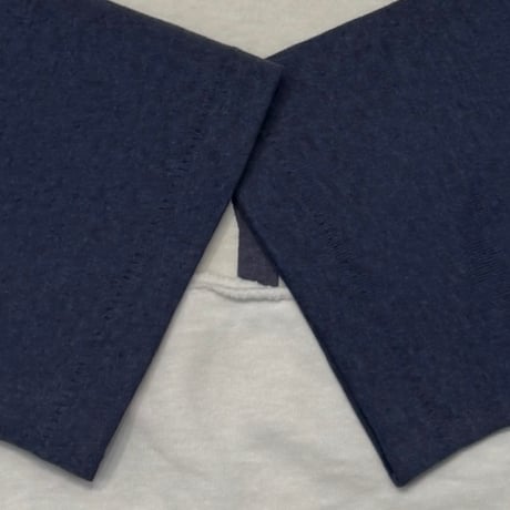 OLD&VINTAGE NEW YORK FUCKING CITY RAGLAN WHITE NAVY SOF TEE MEDIUM 0532