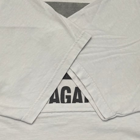 RAGE AGAINST THE MACHINE 1997 NUNS AND GUNS WHITE GINAT FITS XL 8035