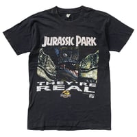 JURASSIC PARK THEY'RE REAL BLACK FITS LARGE 3289
