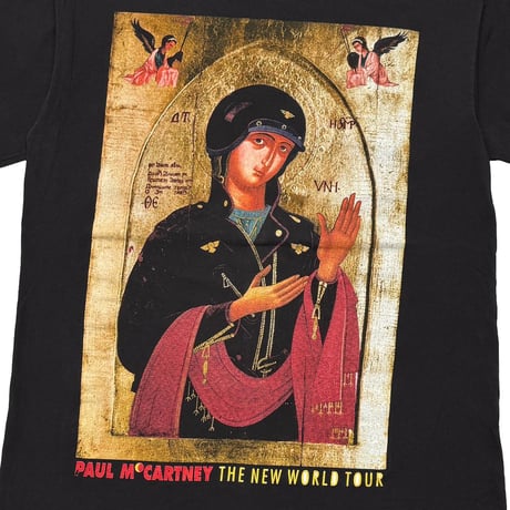 PAUL McCARTNEY BIKER LIKE ICON THE NEW WORLD TOUR FITS XL 4273