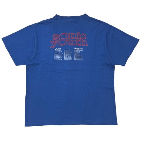 SONIC YOUTH WASHING MACHINE DOUBLESIDE BLUE ACME LARGE 7703