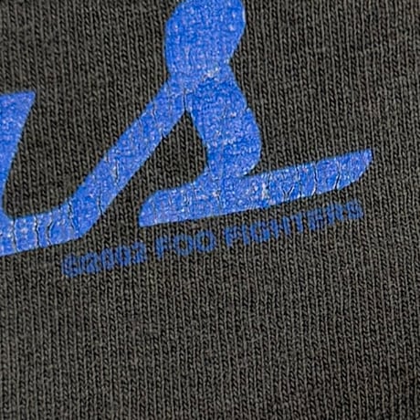 FOO FIGHTERS GRADETION LOGO FRUIT OF THE LOOM LARGE 1647